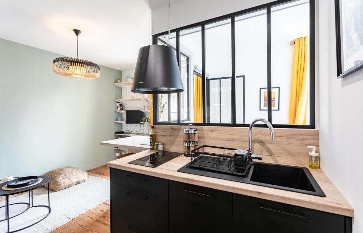 Апартаменти Lucelyne - Beau T2 Renove - Centre - Plage 400M Дінар Екстер'єр фото